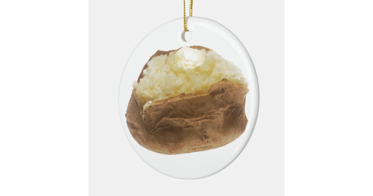 Baked Potato Ceramic Ornament Zazzle