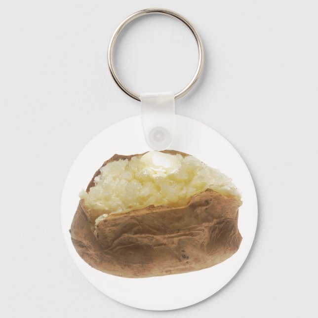 Baked Potato Keychain (Front)