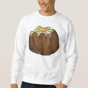 Baked Potato w/ Pat of Butter Foodie Sweatshirt