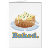 BAKED text baked potato (Front)