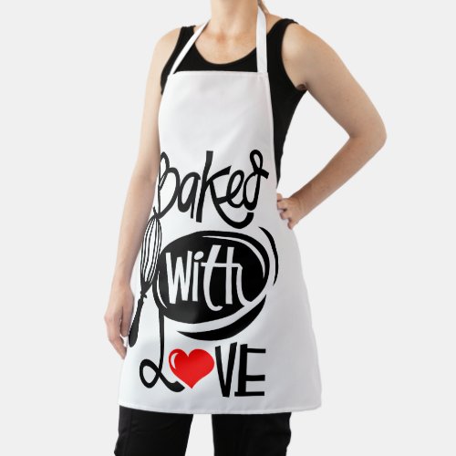 Baked With Love Apron