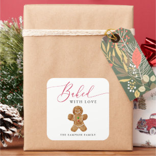 Baked With Love Cookie Exchange Gift Tag