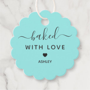 Baked With Love Gift Tag for Treats & Sweets