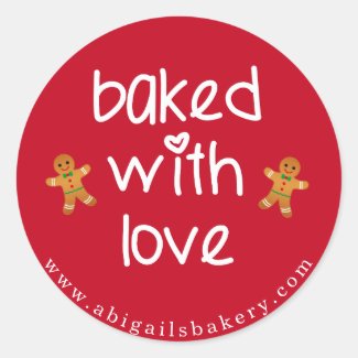 Baked with Love - Gingerbread Men - Christmas
