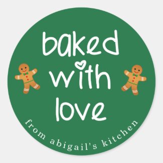 Baked with Love - Gingerbread Men Christmas