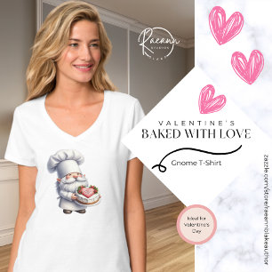 Baked with Love Gnome T-Shirt