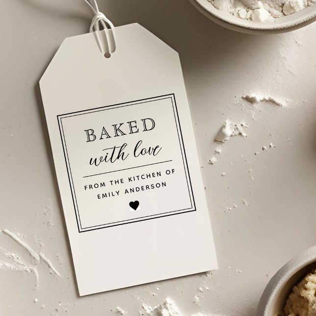 Baked with Love Holiday Baking Gift Self-inking Stamp (Creator Uploaded)