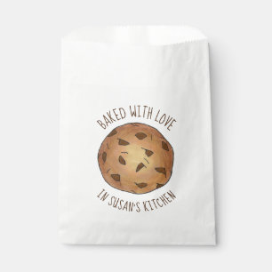 Baked With Love Homemade Chocolate Chip Cookies Favor Bag