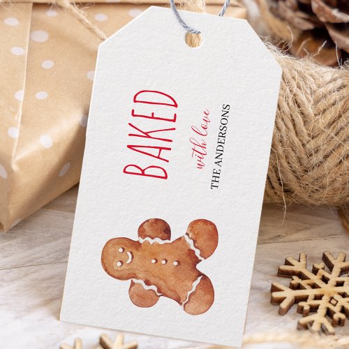 Baked With Love  Merry Christmas Gift Tags