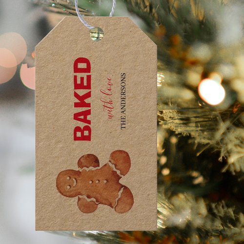 Baked With Love  Merry Christmas Gift Tags