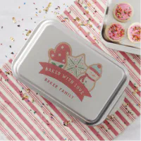 Baked With Love  Personalized Cake Pan - Etchey