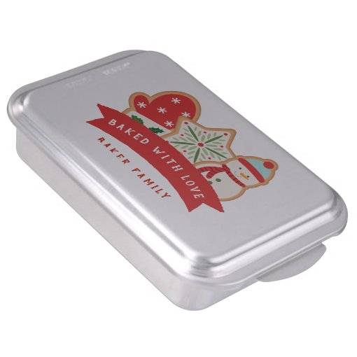 Baked with Love | Personalized Cake Pan | Zazzle