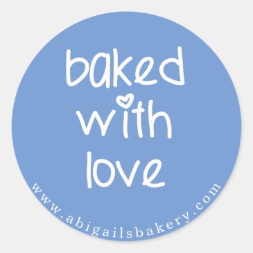 Baked with Love - Personalized Custom Color