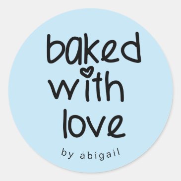 Baked with Love - Personalized Custom Color