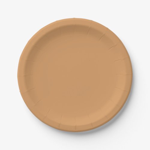 Bakelite Gold Solid Color Paper Plates