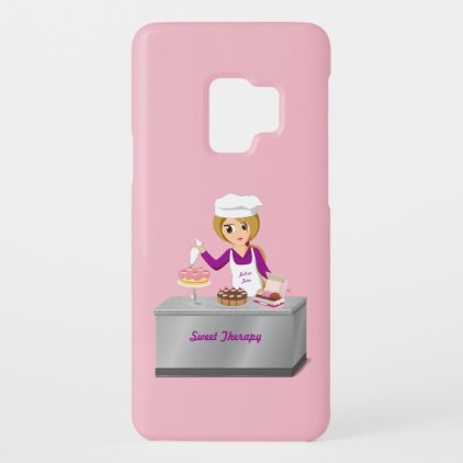 Baker Babe Cake Decorating Sweet Therapy Case-Mate Samsung Galaxy S9 Case
