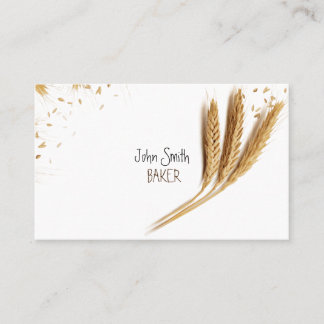 Baker (baker) business card