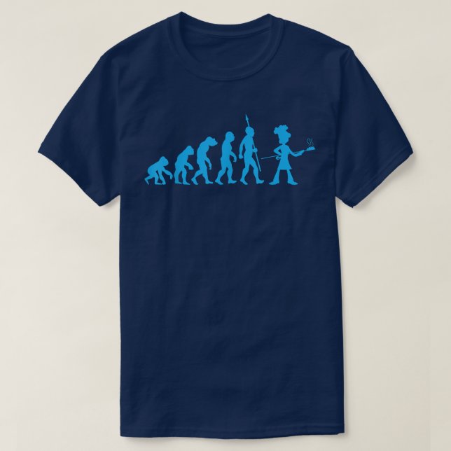 Baker, bakery, bread baking evolution T-Shirt (Design Front)