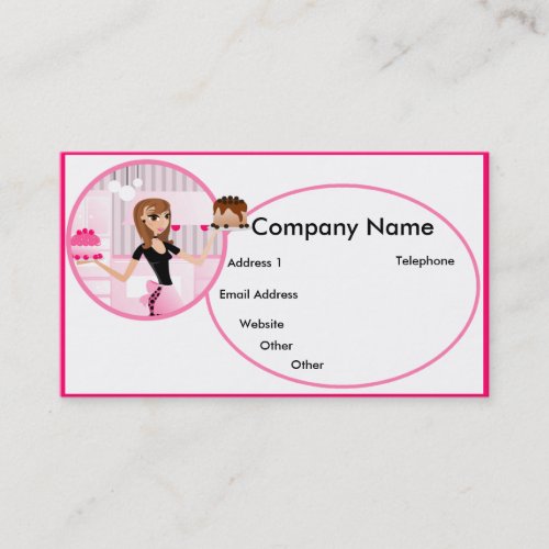 Baker/Bakery/Pastry Chef Business Cards
