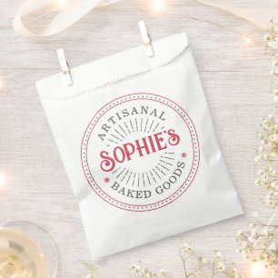 Baker Bakery Pastry Chef Catering Favor Bag