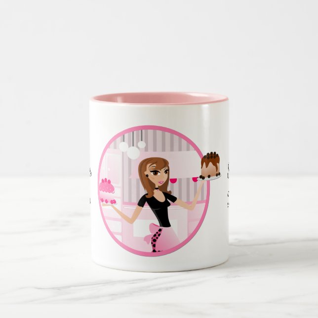 Baker/Bakery/Pastry Chef Coffee/Tea/Cocoa Mug 2 (Center)