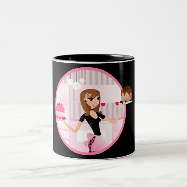 Baker/Bakery/Pastry Chef Coffee/Tea/Cocoa Mug 3 (Center)