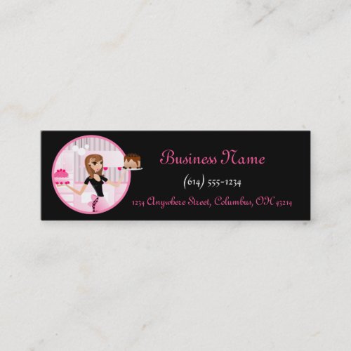 Baker/Bakery/Pastry Chef Profile Cards (2 Design) Business Card