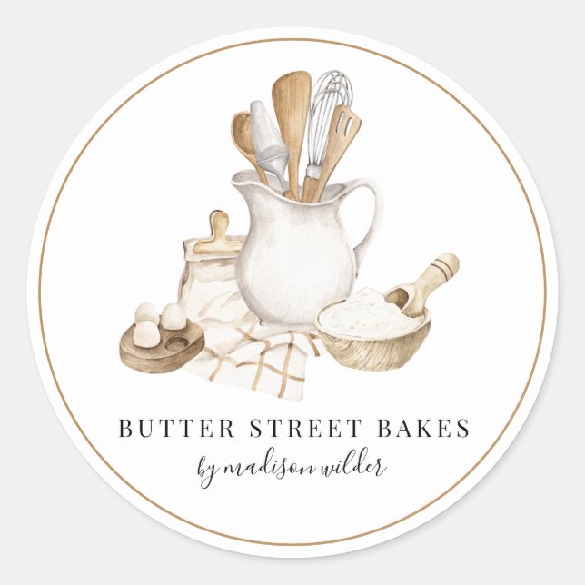 Baker Bakery Tools Product Label (Front)