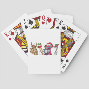 Baker Baking Bake Bakery Kitchen Worke Poker Cards