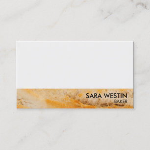 Baker Baking Bakery Business Card