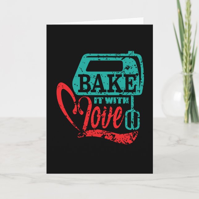 Baker Baking Bakery Pastry Card (Front)