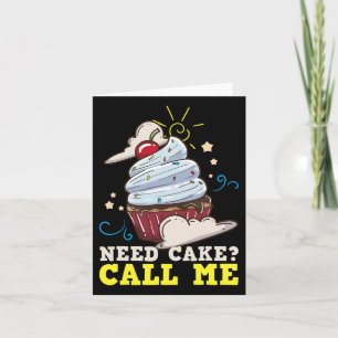 Baker Baking Cake Cupcake Gift Card