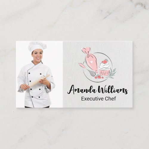 Baker  Chef  Culinary Logo Business Card