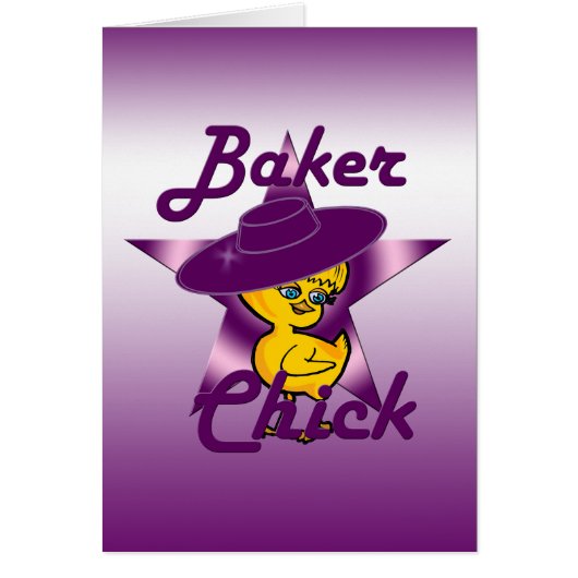 Baker Chick #9 Cards (Front)