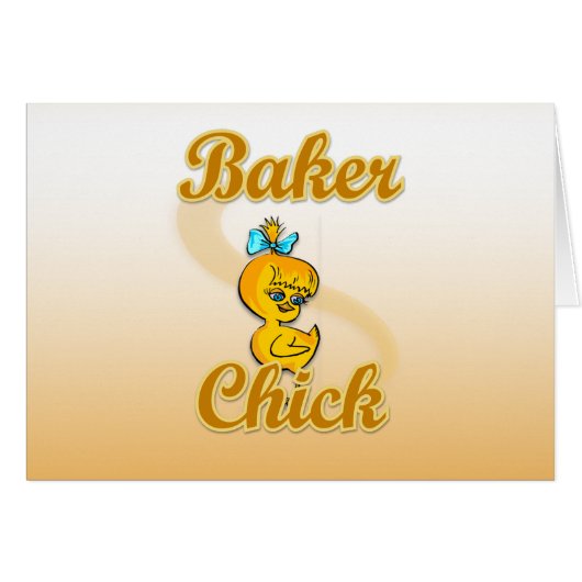 Baker Chick Cards (Front Horizontal)