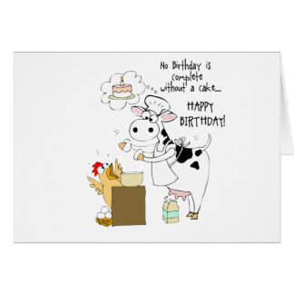 Baker Cow Cards