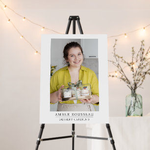 Baker Dessert Caterer Photo Foam Boards