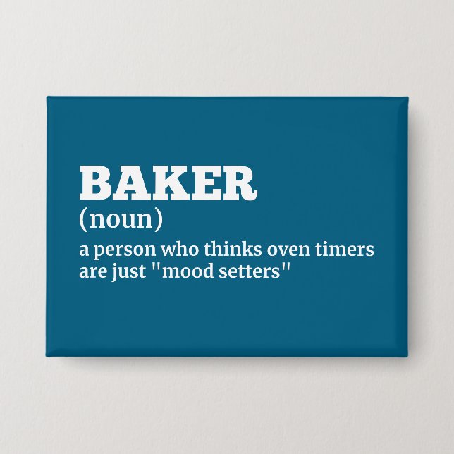 Baker Dictionary Style Definition Button (Front)
