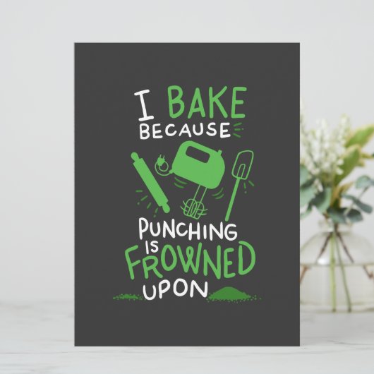 Baker - I Bake Because (Standing Front)