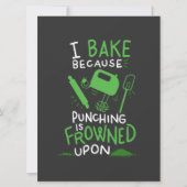 Baker - I Bake Because (Front)