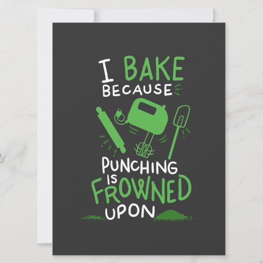 Baker - I Bake Because (Front)