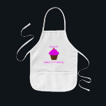 Baker In Training Personalized Apron<br><div class="desc">Adorable apron for the girl who loves baking! If she loves making cakes, cupcakes, and helping out in the kitchen, this is the perfect gift for her! Would also make a great accessory with and easy bake oven gift!</div>
