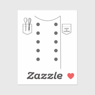 Baker in Training Sticker