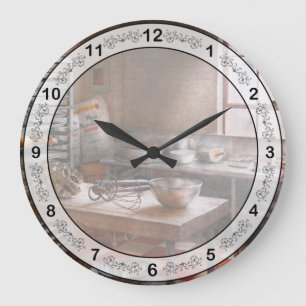 Baker - Kitchen - The commercial bakery .jpg Large Clock