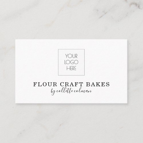 Baker Logo  Business Card