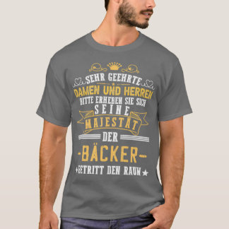 Baker Master Baker Saying Confectioner T-Shirt