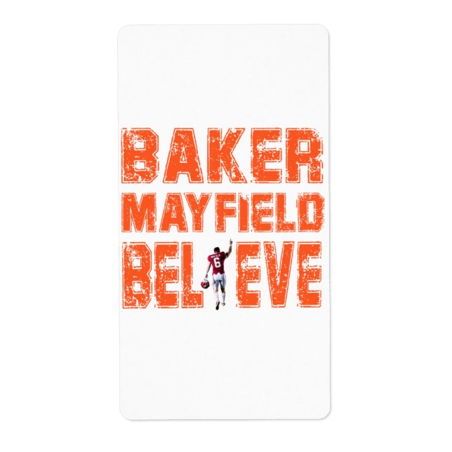 Baker Mayfield Essential Cool T-shirt  Essential  Label (Front)