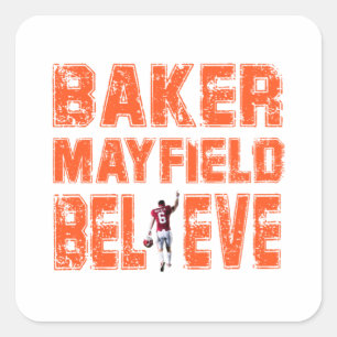 Baker Mayfield Essential Cool T-shirt  Essential Square Sticker
