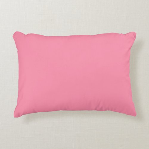 Baker_Miller Pink Solid Color Accent Pillow