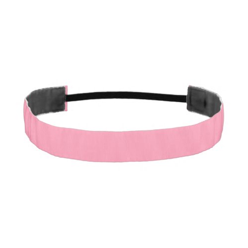 Baker_Miller Pink Solid Color Athletic Headband